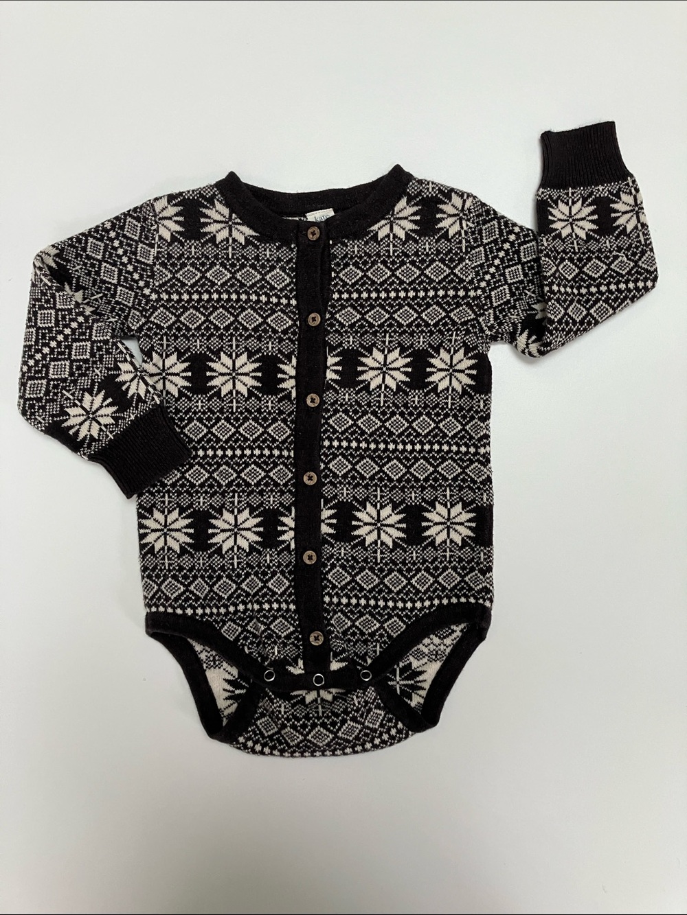 Kate Quinn Knit Bodysuit (size 18-24m)